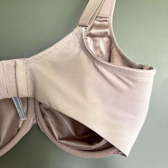 Soma Stunning Support Unlined Minimizer Bra Size 40G Adobe Rose Nude Pink Mauve - Picture 15 of 16